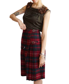 Free Girl Plaid Kilt - Frou Frou Vintage – Vintage Store