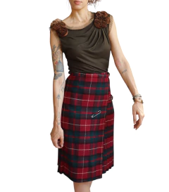Free Girl Plaid Kilt on internet