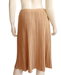 Image of Vintage beige Knit Skirt