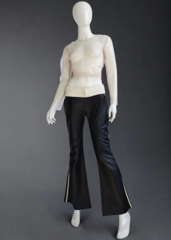 Nude Tulle Blouse - online store
