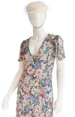 Vestido floral Ralph Lauren - loja online