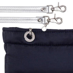 Imagen de BOLSA SUNDAR CHICA AZUL MARINO C/CIERRE