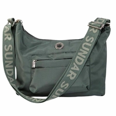 OUTLET - BOLSA SUNDAR MARTINA VERDE OLIVO