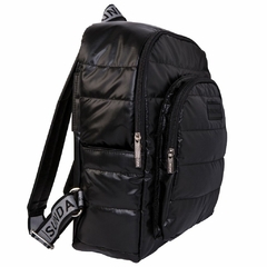 OUTLET - BACKPACK LETY NEGRA METALICA - SUNDAR STORE