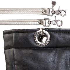 BOLSA SUNDAR NEGRO MATE C/CIERRE