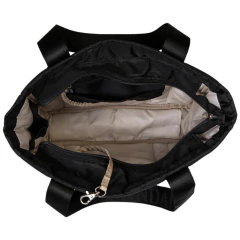 BOLSA BÁSICA NEGRA C/CIERRE 2020 - SUNDAR STORE