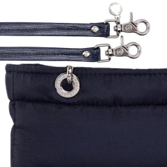 BOLSA SUNDAR CHICA AZUL MARINO C/CIERRE - comprar en línea