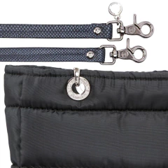 Imagen de BOLSA SUNDAR CHICA NEGRA C/CIERRE