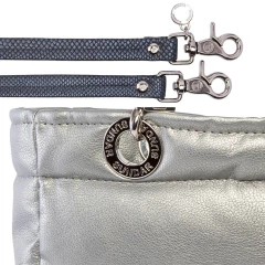 BOLSA SUNDAR PLATA C/CIERRE - tienda en línea