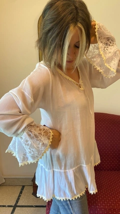Blusa Salvadora Encaje - tienda online