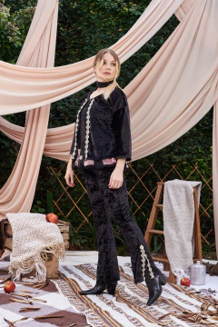 PANTALON MORA CHIFFON - comprar online