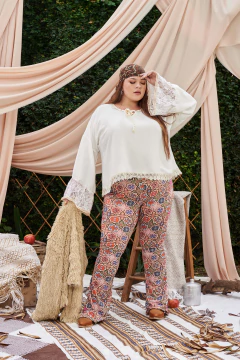 CALZA MOSAICO LYCRA en internet