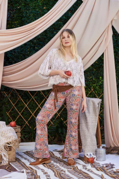 CALZA MOSAICO LYCRA - comprar online