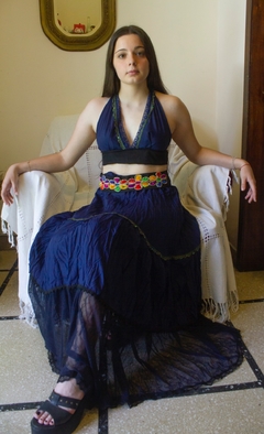 Falda Azul en internet