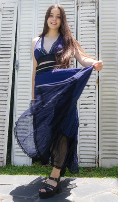 Falda Azul - tienda online