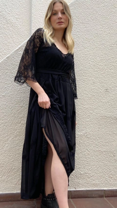 VESTIDO HORTENSIA NEGRO en internet