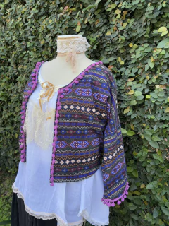 SACO VIOLETA LANILLA en internet