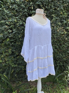 VESTIDO MARGARITA BLANCO - tienda online