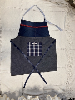 Delantal Jean Oficios - CAROLA CORNEJO BOUTIQUE SUSTENTABLE