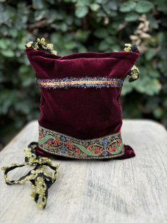 MINI BAG BOHO DE TERCIOPELO