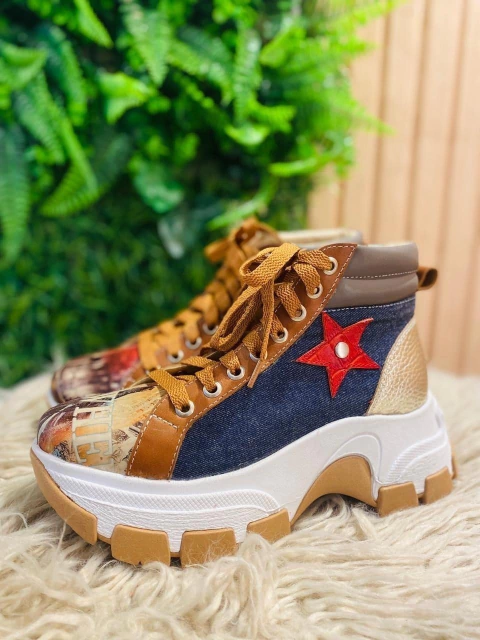 Zapatillas LOLA París Estrella Roja - comprar online