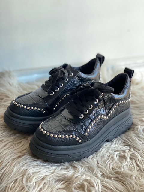 Zapatillas ALBERTA Mix Negro