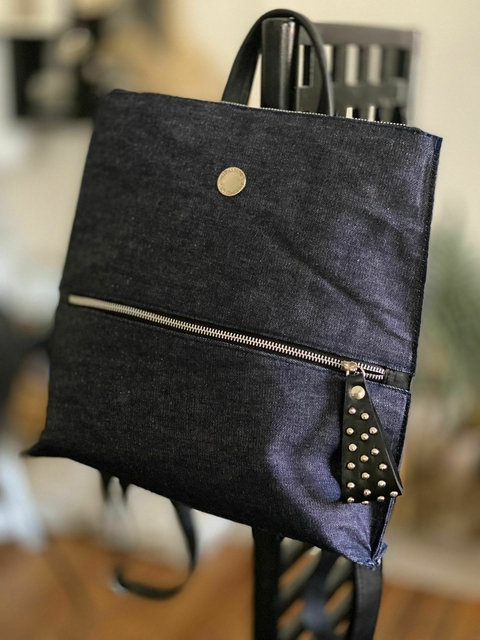 Mochi - Bandolera Cora Jeans con Negro
