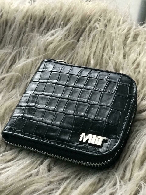 Billetera Aimona Pocket Negro Crocco