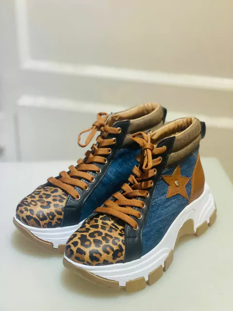 Zapatillas LOLA Jeans y Print