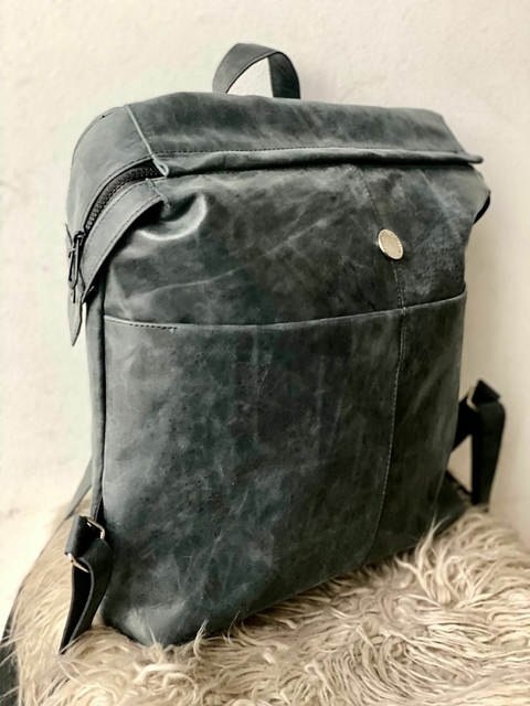 Mochila Matt Cuero Gastado