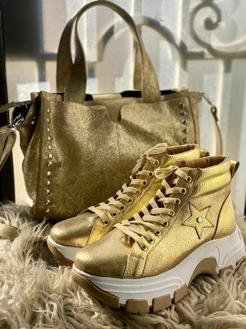 Conjunto Angy y Zapatillas LOLA GOLDEN