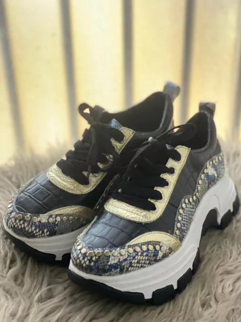 Zapatillas ALBERTA negro/platino