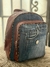 Mochila Cande jean con print y Suela