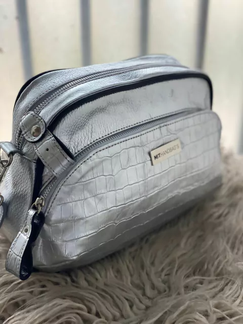 Bandolera Selene Plata