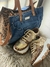 Zapatillas BERTA Gold Printy y Cartera Alice jeans priint - comprar online