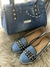 Slipers Jeans y Plata - tienda online