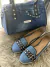 Conjunto Baul Clari y Slipers Jeans y Plata - comprar online