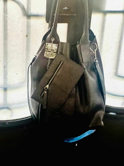 MEGAN Shopping Bag Chocolate - comprar online