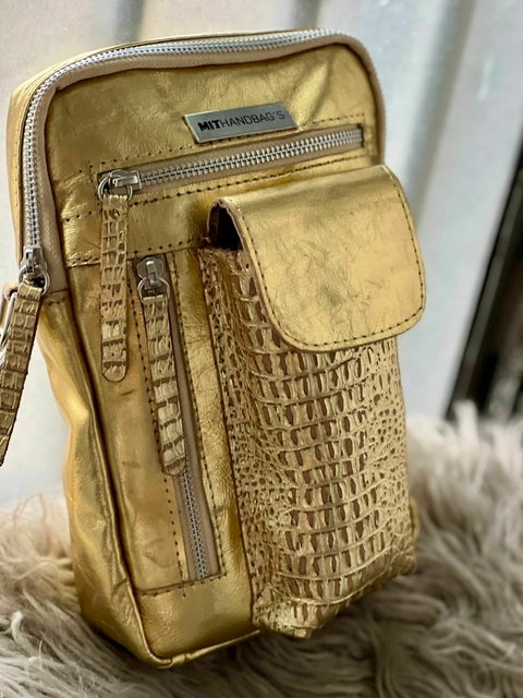 Bandolera Paz Gold - comprar online