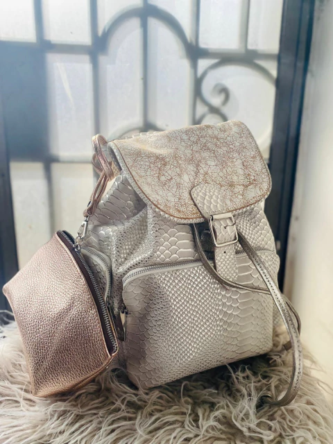 Mochila Jacinta Creme - comprar online