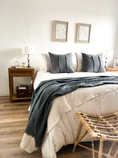 Pie de Cama|Manta en gasa Vera - Casa Boho