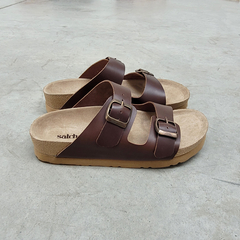 Birk Fedras Cuero Marron