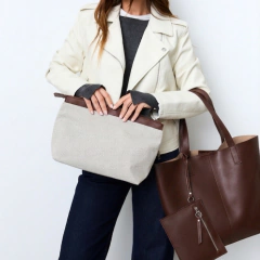 Tote Nadine Sintético - Satchel