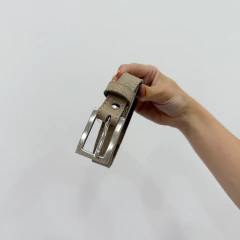 Cinturon de Cuero Cairo Vison - Satchel