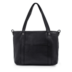 Tote Aurora Cuero Negro - tienda online