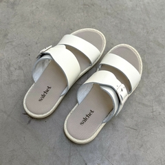 Sandalia Calipso Cuero Hueso - tienda online
