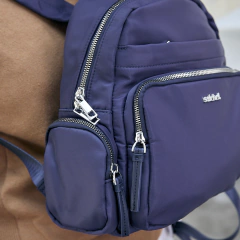 Mochila Sia Tela Impermeable Azul en internet
