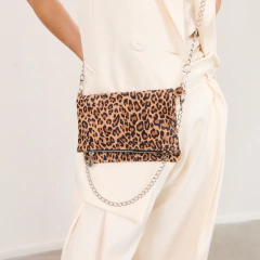 Bandolera Angie Cuero Napa Felino - Satchel