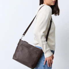 Bandolera Eugenia Cuero