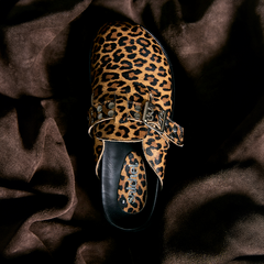 Zueco Effi Cuero Felino - tienda online